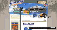 Desktop Screenshot of fovarosinfo.hu